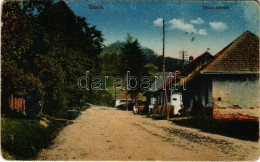 Delcampe - ** T3 Uzsok, Uzok, Uzhok; Utca Részlet. Róth Adolf Kiadása / Street View (kopott Sarkak / Worn Corners) - Non Classés