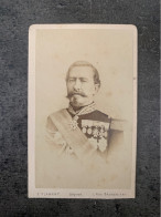 Cdv Militaire - Général Charles Denis Bourbaki - Commandement 1er Zouaves Et Garde Impériale - Old (before 1900)