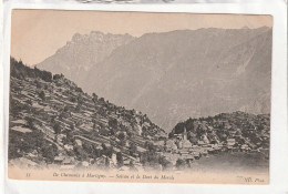 CPA :  14 X 9  -  De  Chamonix  à  Martigny.  -  Salvan  Et  La  Dent  Du  Morcle - Salvan