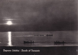 Cartolina Bagnara Calabra ( Reggio Calabria ) Barche Al Tramonto - Reggio Calabria