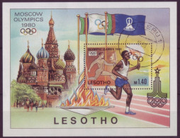 Afrique - Lesotho - 1980 - BLF - Moscow Olympics - 7650 - Lesotho (1966-...)
