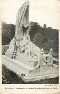 Postcard Belgium Bruxelles Pro Patria Tomb - Other & Unclassified