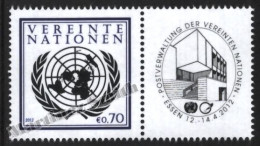 Nations Unies / United Nations Viena 2012 Yvert 756, Logo With Essen Expo Logo - MNH - Andere & Zonder Classificatie