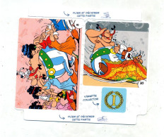 Carte Astérix Aux Jeux Olympiques Collector Cora/Match 2024 - Andere & Zonder Classificatie