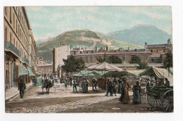 GRENOBLE * ISERE * PLACE DU LYCEE * LE MARCHE * Carte Colorisée N° 1365 * - Grenoble
