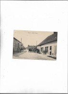 Carte Postale Ancienne Mailly (08) Route Du Camp - Mailly-le-Camp