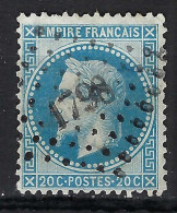 FRANCE  PC Des GC Ca.1860-75: Le No 1798 (Hesdin) Sur Y&T 29B - 1863-1870 Napoleon III Gelauwerd