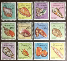 Micronesia 1989 Shells Definitives Set MNH - Coquillages