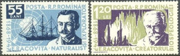 ARCTIC-ANTARCTIC, ROMANIA 1958 EXPLORER EMIL RACOVITA** - Polarforscher & Promis