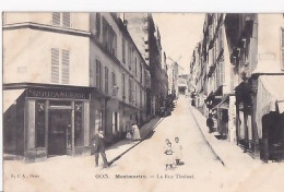 PARIS   MONTMARTRE                  Rue  Tholozé     Boulangerie - Paris (18)