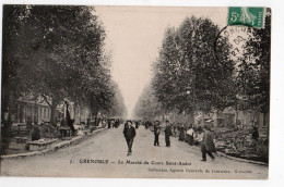 GRENOBLE * ISERE * LE MARCHE DU COURS SAINT ANDRE * Collection Agence Générale De Journaux * Carte N° 7 - Grenoble