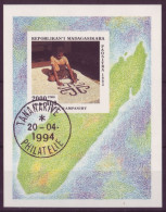 Afrique - Madagascar - 1994 - BLF - Tapis D'Ampanihy - 7652 - Madagascar (1960-...)