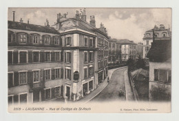 Lausanne - Rue Et Collège De St-Roch - Lausanne