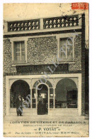 AULT - ONIVAL (80). P. VOTAT. Location De Literie & De Parasols, Rue De Saint Valery. 1910. - Onival