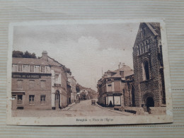 Cpa 27 Broglie, Place De L'église, Sépia TBE - Autres & Non Classés