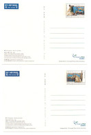 Hong Kong 2005 Entiers Emission Commune Portugal Villages De Pêcheurs Hongkong Stationery Joint Issue Portugal - Emissions Communes