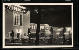 AK Salzburg, Grand Café Winkler Bei Nacht  - Autres & Non Classés