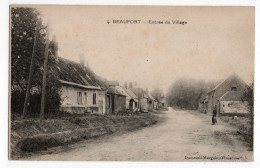 BEAUFORT * ISERE * ENTREE DU VILLAGE * Carte N° 4 * Dumesnil-Marguin, Vincennes - Autres & Non Classés