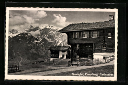 AK Montafon /Vorarlberg, Zimbaspitze  - Autres & Non Classés