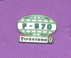 Superbe Pins Pneu Auto Voiture Firestone Zamac Succes Z472 - Altri & Non Classificati