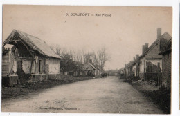 BEAUFORT * ISERE * RUE MOISE * Carte N° 6 * Dumesnil-Marguin, Vincennes - Other & Unclassified