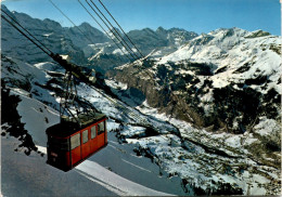 Wengen Mit Männlichen-Luftseilbahn (150) * 9. 2. 1982 - Wengen