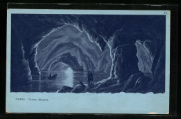 Künstler-AK Capri, Grotta Azzurra, Höhle  - Other & Unclassified