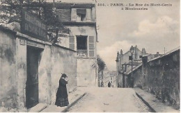 PARIS   MONTMARTRE                 Rue Du Mont Cenis    Le Cercle Du Sacré Coeur       Précurseur - Arrondissement: 18