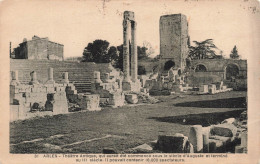 FRANCE - Arles - Théâtre Antique - Ruines - Carte Postale Ancienne - Arles