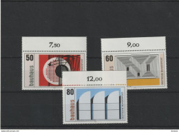 BRD RFA 1983 BAUHAUS Yvert 996-998, Michel 1164-1166 NEUF** MNH Cote Yv: 5 Euros - Unused Stamps