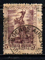 ARGENTINA - 1944 - ONORE AL MILITE IGNOTO DELLA GUERRA D'INDIPENDENZA - USATO - Usados