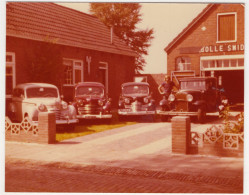 3x OPEL OLYMPIA  & OPEL P4 - Garage 'd'Olle Smidse' - (Holland) - Automobile