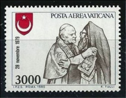● VATICANO 1980 ֍ VIAGGI Del PAPA ️● P.A. N.° 72 ** ️● ALTO VALORE Al Facciale ● Cat. ? € ️● Lotto N. 308 B ️● - Unused Stamps