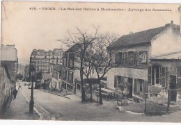 PARIS   MONTMARTRE               La Rue Des Saules  Auberge Des Assassins      Précurseur - Paris (18)