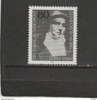 RFA 1983 Edith Stein, Philosophe Yvert 994, Michel 1162 NEUF** MNH Cote 2,50 Euros - Neufs