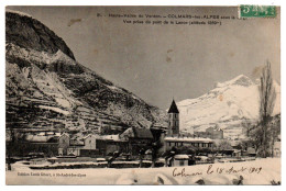 Colmars Les Alpes. Vue Prise Du Pont De La Lance - Autres & Non Classés