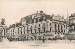 FRANCE - Clermont Ferrand - Vue Sur Le Théâtre - Animé - Carte Postale Ancienne - Clermont Ferrand