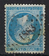 FRANCE  PC Des GC Ca.1860-75: Le No 1863 (Jarnages) Sur Y&T 22 - 1862 Napoléon III