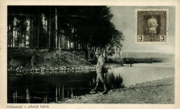 * T2/T3 Halásznak A Pihenő Hősök; Az Érdekes Újság Kiadása / WWI Hungarian Military, Fishing Soldier (EK) - Non Classés