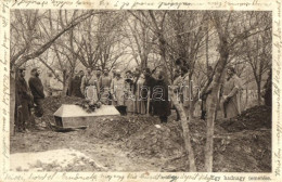 T2/T3 Egy Hadnagy Temetése; Érdekes Újság Kiadása / WWI Hungarian Military, Funeral Of A Lieutenant (fl) - Non Classés