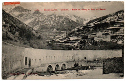 Colmars Les Alpes. Place Du Barry Et Fort De Savoie - Altri & Non Classificati