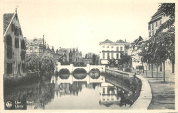 Postcard Belgium Lier Warf Bridge - Other & Unclassified