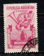 ARGENTINA - 1948 - 200° ANNIVERSARIO DEL SERVIZIO POSTALE DI RIVER PLATA - USATO - Used Stamps