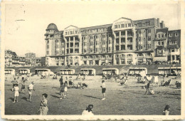 Postcard Belgium Westende Beach - Autres & Non Classés