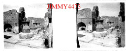 Site Archéologique à Identifier - Plaque De Verre En Stéréo - Taille 44 X 107 Mlls - Diapositiva Su Vetro