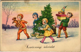 T2/T3 1940 Karácsonyi üdvözlet / Christmas Greeting. Eokat 1550. (fl) - Unclassified