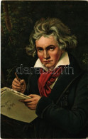 ** T2/T3 Ludwig Van Beethoven. Stengel Litho S: J. K. Stieler - Non Classés