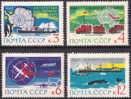 ARCTIC-ANTARCTIC, RUSSIA 1963 POLAR ZONES RESEARCH** - Programmes Scientifiques