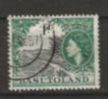 Basutoland   Timbre Oblitéré De 1954  Reine Elizabeth - 1933-1964 Crown Colony