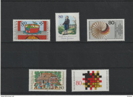 RFA 1983 Yvert 1011 + 1015 + 1017-1018 + 1026 NEUF** MNH Cote : 11,30 Euros - Unused Stamps